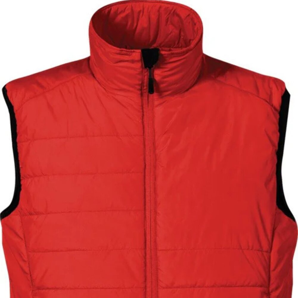 Stormtech Performance Puffer Vest Fiberloft Flame Red Size S